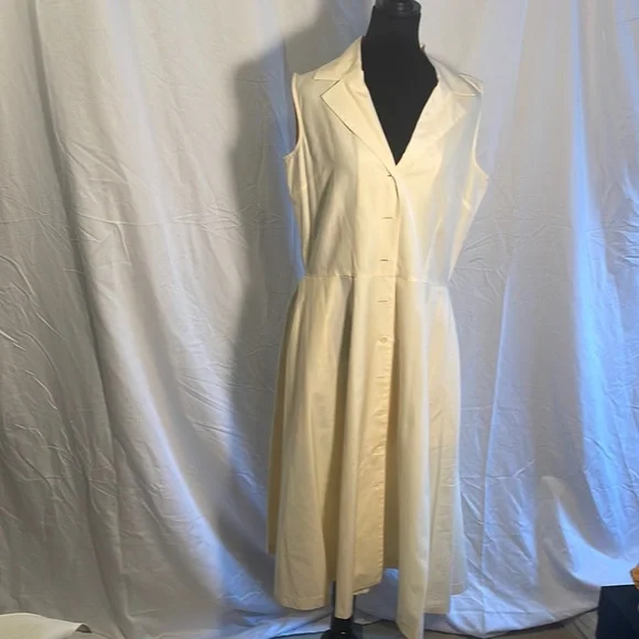 The J Peterman Co Dresses | The J Peterman Co Sleeveless 1947 Dress ( Brand New) | Color: Yellow | Size: 14 | Pm-86012133's Closet The J Peterman Co Dresses | The J Peterman Co Sleeveless 1947 Dress ( Brand New) | Color: Yellow | Size: 14 | Pm-86012133's Closet